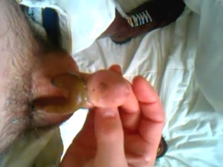 Creative zoophile gets it on with a slug, worm